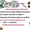 Offre de prêt d'argent pour particuliers de la banque france  - Avez-vous besoin d'un prêt très très sérieux ? contactez mail : sg.bank.societegenerale@gmail.com  . Des prêts de 1000 a 800 000 000 . Bonjour a tous - -Bonjour a tous -  -Bonjour a